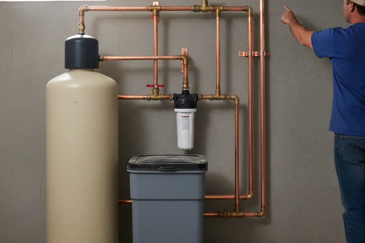 Whole-house water treatment system installed in Betterton